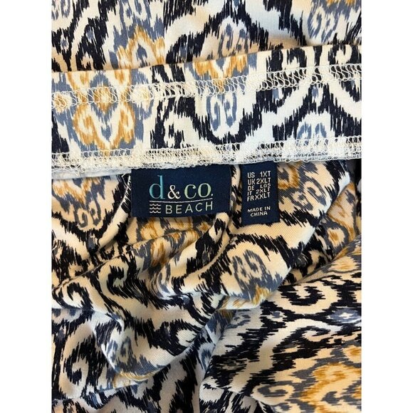 DENIM & Co. Women's Tall Beach Pull-On Pants with Pockets & Side Slits Size 1XT - Picture 10 of 10